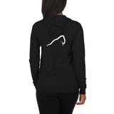 Unisex zip hoodie